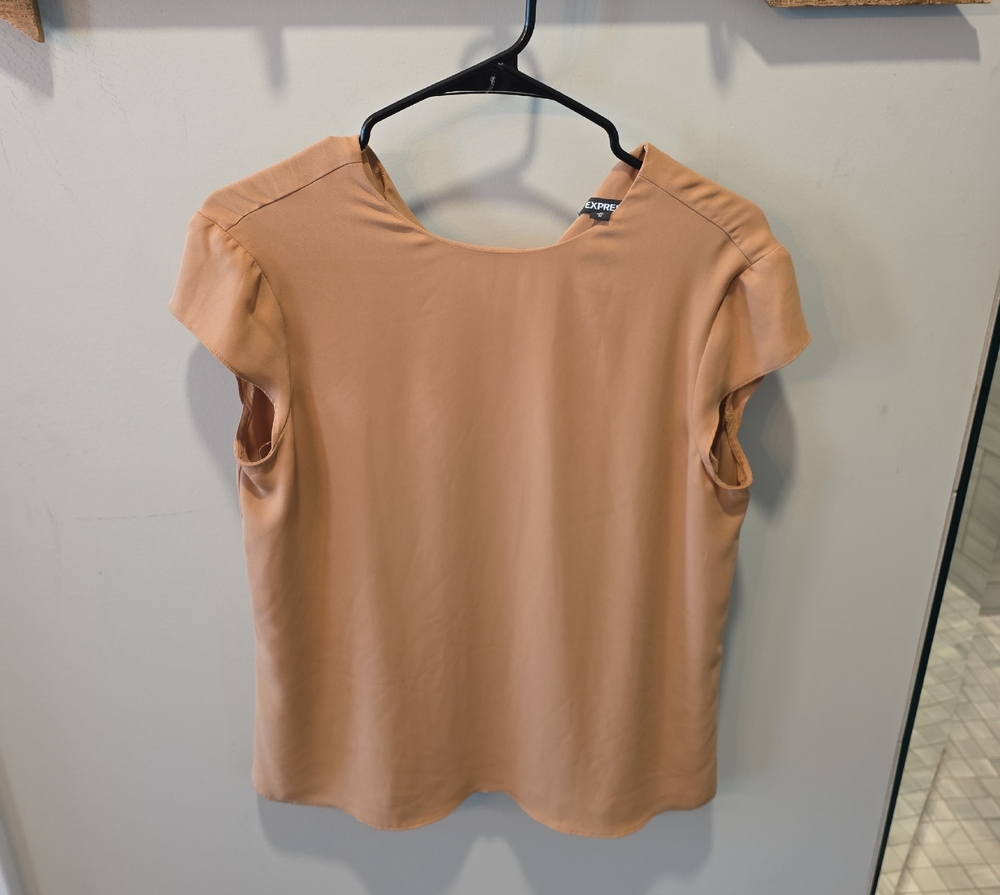Express Women's Camel Blouse
